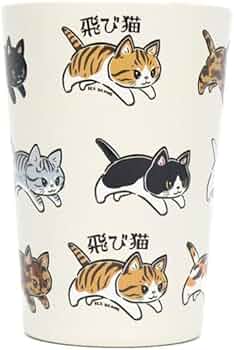 Amazon | 飛び猫 ICEBEANS 2WAY 真空二重タンブラー 450ml 502-301
