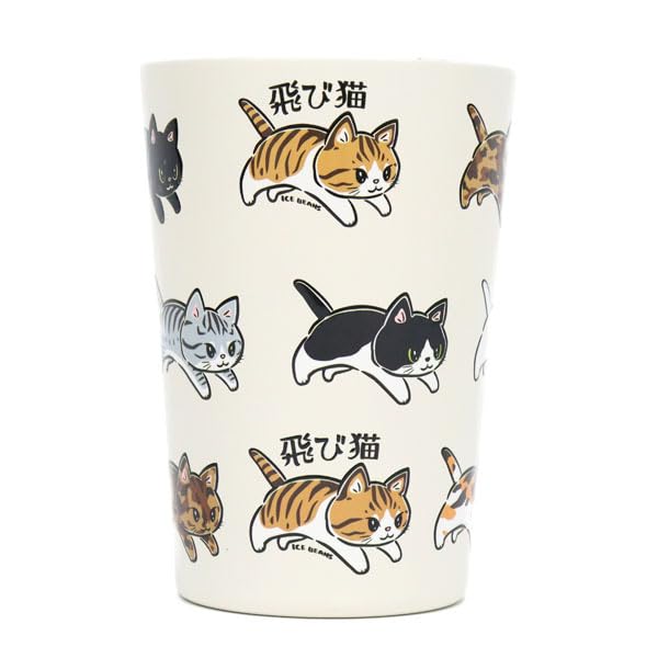 Amazon | 飛び猫 ICEBEANS 2WAY 真空二重タンブラー 450ml 502-301