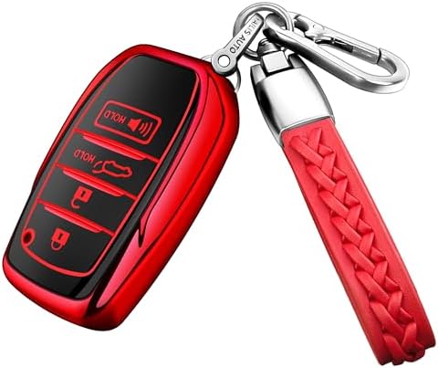 Key Fob Cover Case Compatible With Toyota Highlander Camry RAV4 Corolla Tacoma Avalon Venza Yaris Accessories Shell – Buy The Best Products In The Online Store - Foto 3