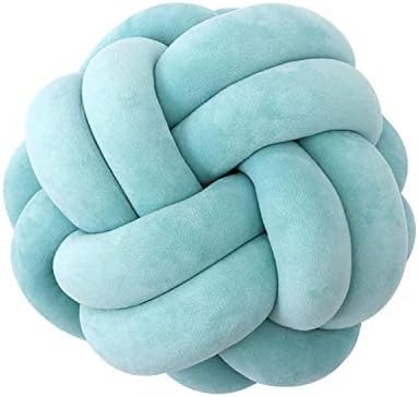 FLORAVOGUE Knot Pillow Home Decorative Cushion - Modern Home Sofa Decor Pillows Pillow (Mint Green)