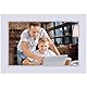 10 Zoll WLAN Digitaler Bilderrahmen Touchscreen Cloud elektronischer Foto-Videorahmen über kostenlose Frameo-App mit 32 GB Speicher, automatische Drehung, Wandmontage, Auflösung 1280 * 800 (weiß)