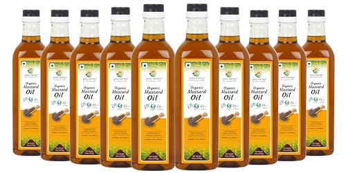Image of Soni Famrs 100% Pure and Organic Mustard Oil 10 Litre Natural Chemicals and Preservatives Free Cooking Oil