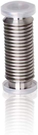 MXBAOHENG KF25 Vacuum Corrugated Bellows Pipe Tube Fast Fitting Flanged Bellows 304 Stainless Steel Metal Telescopic Tube Flexible Hose Fit for ISO-KF 200 mm/7.87 inch