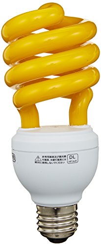 デンサン 電球形蛍光ランプ 防虫ランプ EFD23-SSRM