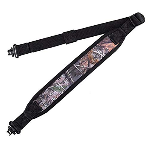 BOOSTEADY Correa con Giratorios Mil-Spec para Rifle, Correa de Pistola de Acolchado de Hombro Duradera, ajustador de Longitud Hardware de Metal