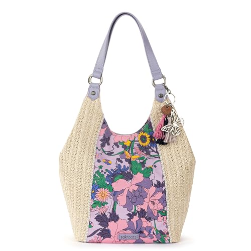 Image of Sakroots The Sak Roma Shopper Shoulder Bag Large Purse & Tote Bag with Double Straps & Zipper Pockets for Everyday & Travel