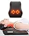 Toshionics Shiatsu Back & Neck Massager Cervical Spine Pillow Massager Neck Massager Pillow Neck Waist Shoulder Lumbar Back Body For Muscle Pain Relief, Chairs and Cars Cushion