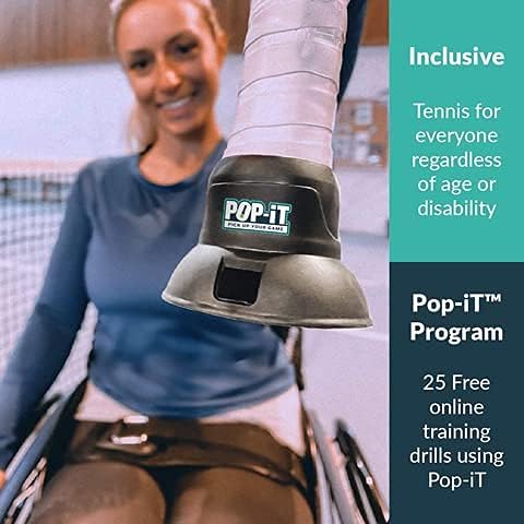 Pop-It, Easy Tennis Ball Pick Up Accessory for Your Racquet