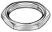 Panel Nut, 1/2-28, Hex, Stainless, Plain
