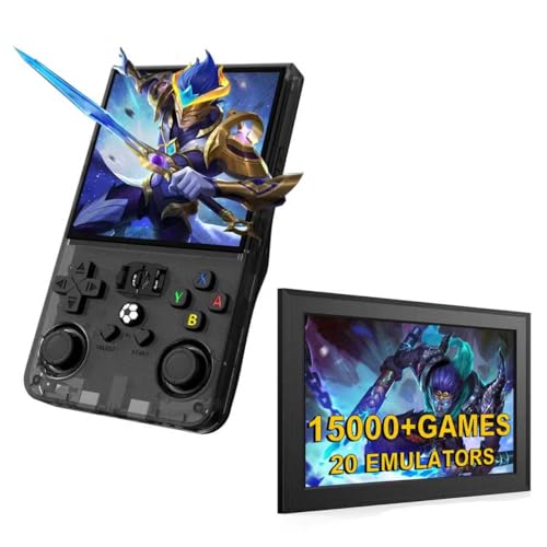 Image of Gaming Console R36MAX Retro Handheld Games Console, Retro Game Console with 4.0 inch IPS HD Screen, Video Game Consoles with 64GB Memory
