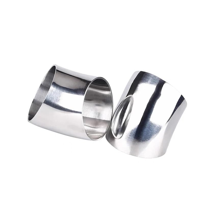 Codo de 45 grados de acero inoxidable SS304 con diametro exterior de 19mm para soldar 4