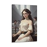 Vintage Hot Girl Poster Mittelalter Pretty Lady Poster 