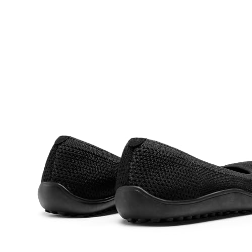 DREAM PAIRS Women's Ballet Flats, Wide Toe Box Knit Flats for Women with Arch Support, Comfortable Slip On Dressy Travel Work Business Office Shoes for Women3