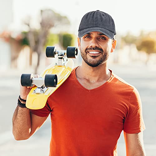 Outink 4 Pack Distressed Baseball Cap Adjustable Twill Vintage Washed Blanks Baseball Hat Plain Retro Dad Hat For Men Women (4Pack-Multicolor 2) #TOP4