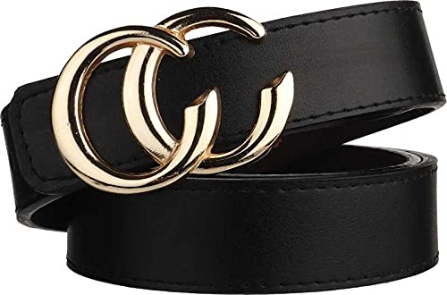KastnerWOMEN BLACK ARTIFICIAL LETHER BELT/GIRL BELT/ FAUX LEATHER/ BLACK BELT
