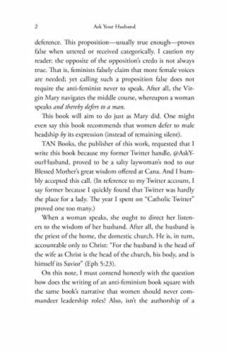 Ask Your Husband: A Guide to Catholic Femininity