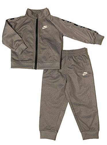 Survêtement Nike bébé garçon gris foncé chiné en coton confortable