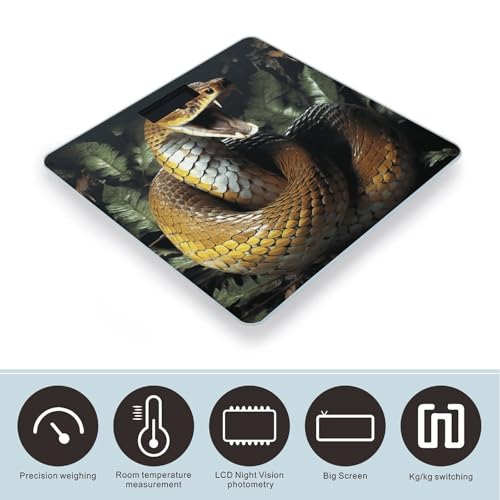 Báscula digital de baño Cobra Snake alta precisión miniatura 3