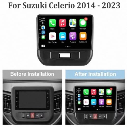 Radio de coche 2 DIN Seat Leon 2005-2012 Android Auto Bluetooth pantalla HD 2