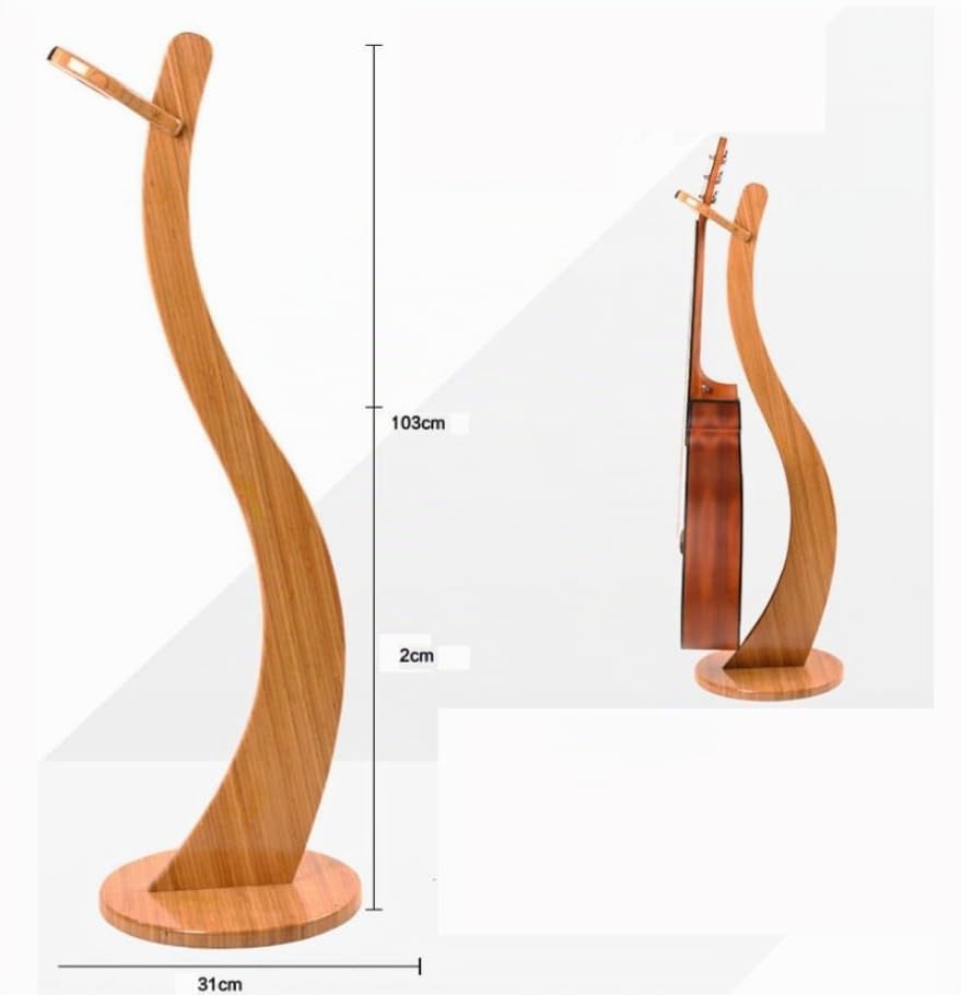 Luminexia Supporto per Chitarra,Stand Chitarra,Porta Chitarra da Terra,Adatto per Ukulele,Violino e Chitarra elettrica,Acustica o Basso,sospeso,Reggi Chitarra