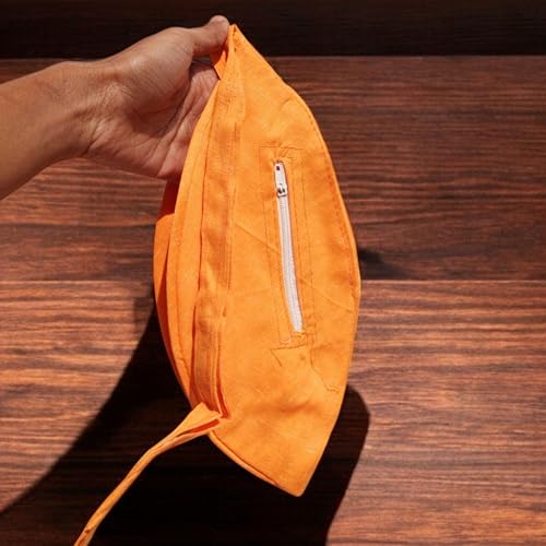 Beautiful Pink And Light Yellow Gomukhi Gomukh Japa Prayer Bag Prayer Beads, Meditation Jaap Bag yoga meditation japa Mala krishna Prayer Beads Bag4