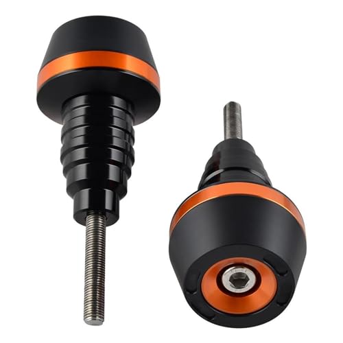 CYDJML Motorrad Sturzschutz Motorrad-Rahmengleiter Und Sturzpads Für Suzuki GSX-S1000F GSX-S 1000F GSXS1000F GSXS 1000F 2015–2016 Crash Protector Sturzpads(Orange)