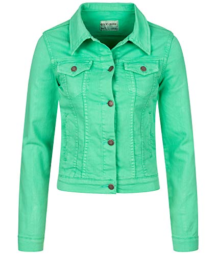 Veste en jean femme Rock Creek D-401 contre le froid de la mi-saison