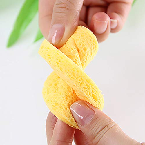 4 esponjas faciales Konjac mejoradas exfoliantes para lavado facial, limpieza antienvejecimiento, esponja de limpieza - imagen 4