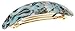 France Luxe Oval Volume Barrette - South Sea