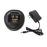 MINGYINIGE HTN9000 HTN9000B Charger Compatible for Motorola HT750 HT1250 PR860 EX500 MTX950...