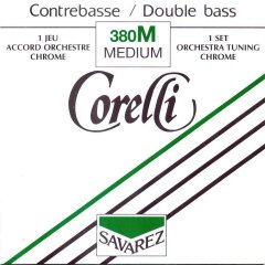 Saiten, Saiten, Saiten (380/M) (Komplett-Set/Nickel/Orchestra), Medium Bass 4/4