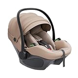 Avionaut Pixel 3 Babyschale – Leichtester Kindersitz der Welt (2,5 kg) – i-Size (40–86 cm, 0–13 kg) – Neugeborene Autositz – Isofix-kompatibel (Beige)