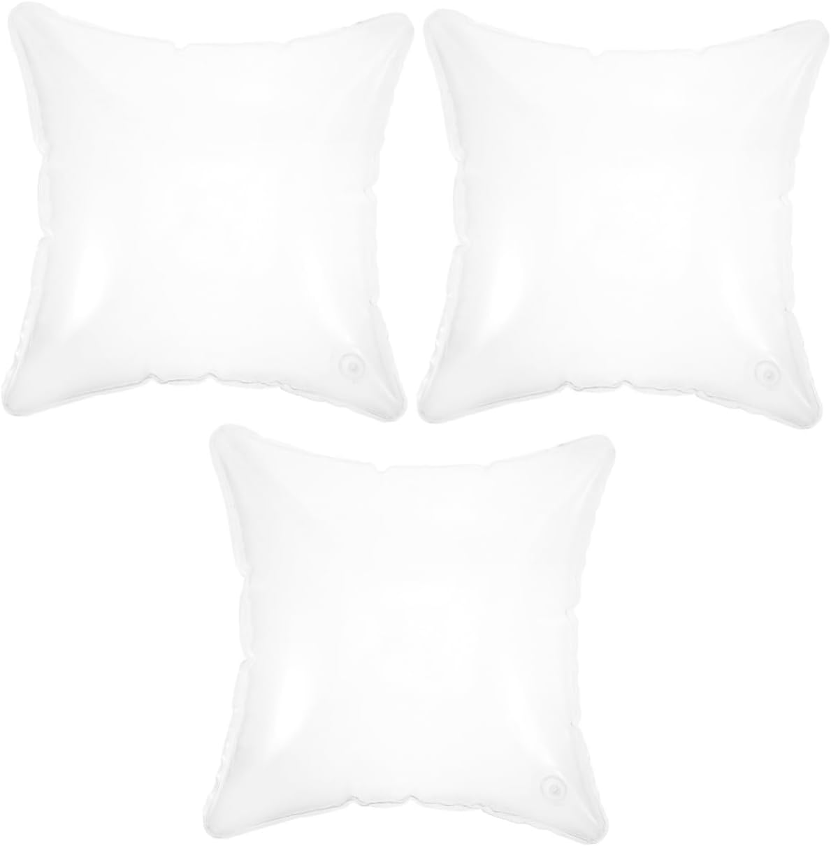 Amosfun 3pcs Inflatable Pillow Inserts Camping Pad Pillow Stuffer Soft Comfortable for Outdoor