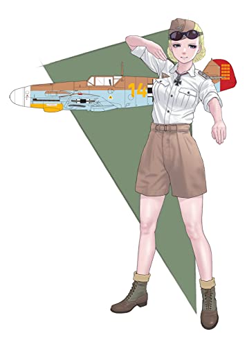 ファインモールド 1/35 歴装ヲトメシリーズ Rosa w/Bf109 F-4 trop プラモデル HC8