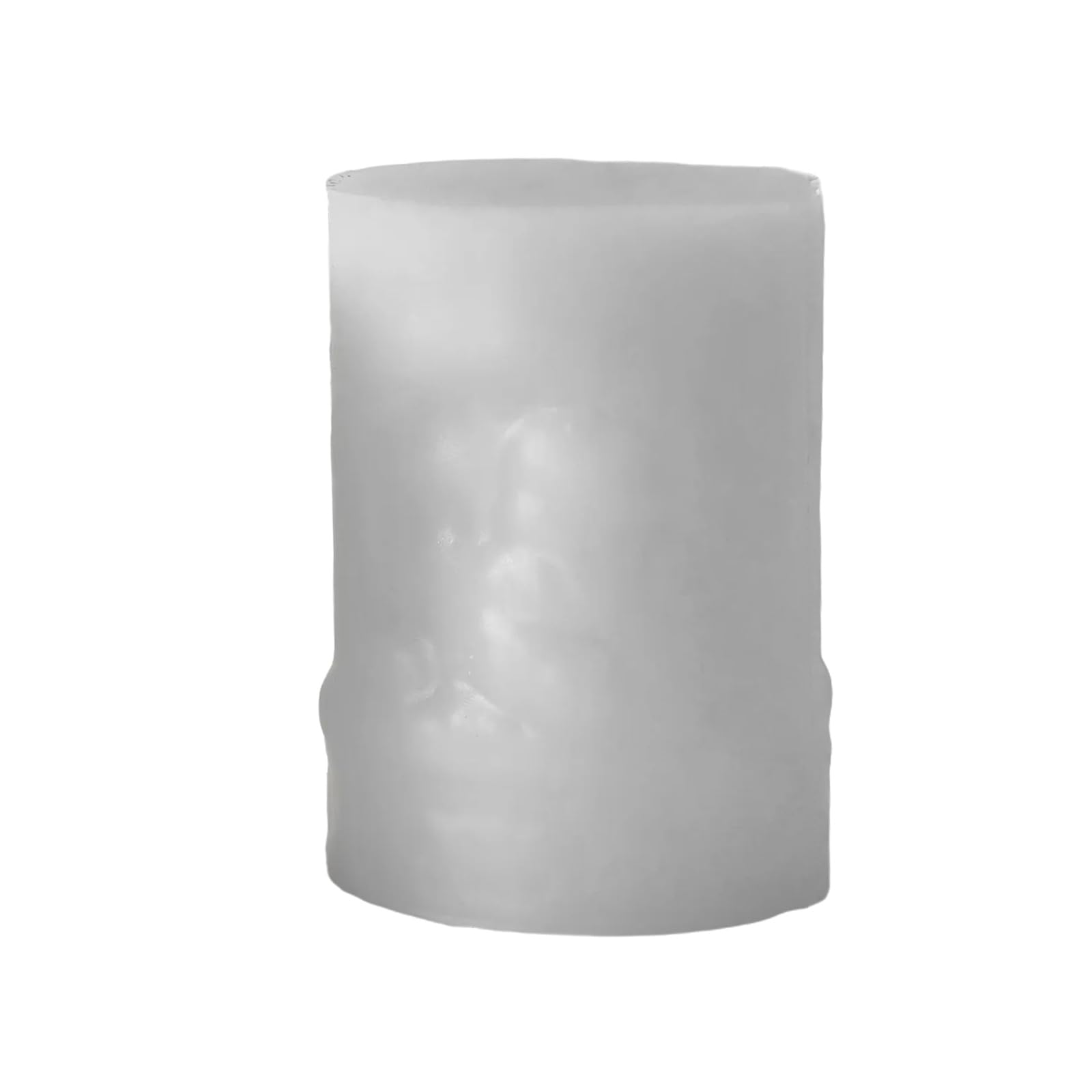 Yhplxyuus Food Grade Silicone Tube Flame Cast with Detailed Relieved Christmas Patterns for Crafting Santa Flame Silicone Cast