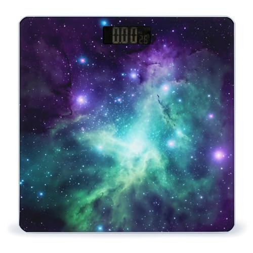 Báscula digital Galaxy vidrio templado 400 lb LCD miniatura 1