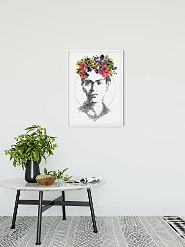 Mural decorativo Valeria-Mariana póster artístico 50x70cm para pared de dormitorio 5
