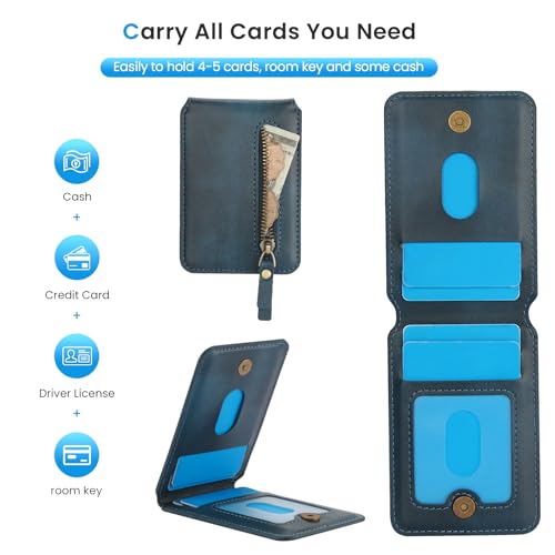 Funda para Samsung Galaxy S23 Plus compatible MagSafe con tarjetero 2