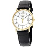 LONGINES HERREN-ARMBANDUHR 33MM ARMBAND LEDER SCHWEIZER QUARZ ANALOG L47436110