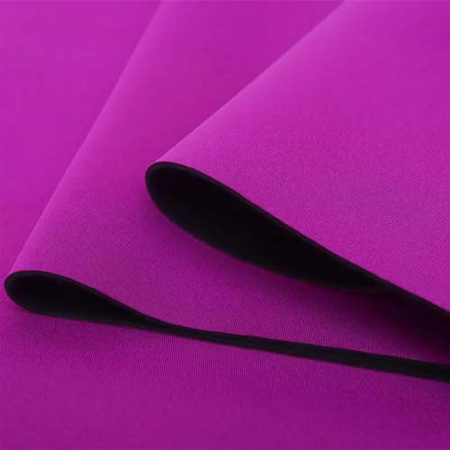 Néoprène violet de 2mm en coupon de 45x135cm de qualité supérieure texturée
