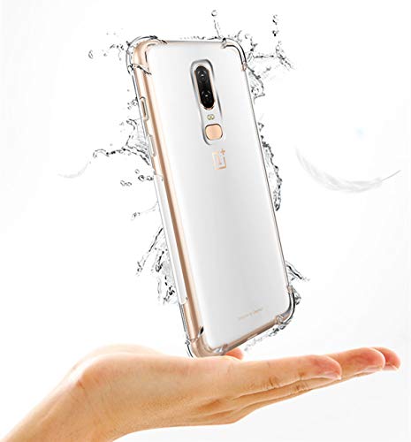 Coque OnePlus 6 transparente antichoc en silicone souple - 4