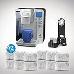 Housewares Solutions Boîte de 12 Filtres d'eau charbonnière de remplacement pour machines à café Cuisinart