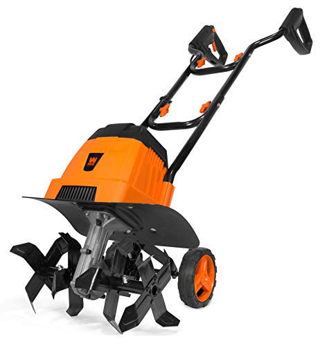 WEN TC0714 7-Amp 14.2-Inch Electric Tiller and Cultivator, Black