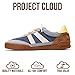 Project Cloud Genuine Leather Casual Sneakers for Women - Memory Foam Insoles Lace-Up Womens Shoes & Lightweight Women's Fashion Sneakers - Non-Slip Shoes for Women Footwear (Verdict,BLUESU,8.5)