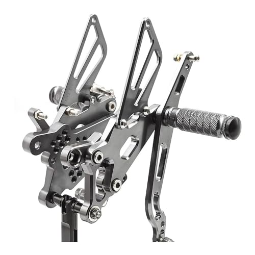 Plaque pied moto CNC réglable pour R6, optimisez vos roadtrips - 4
