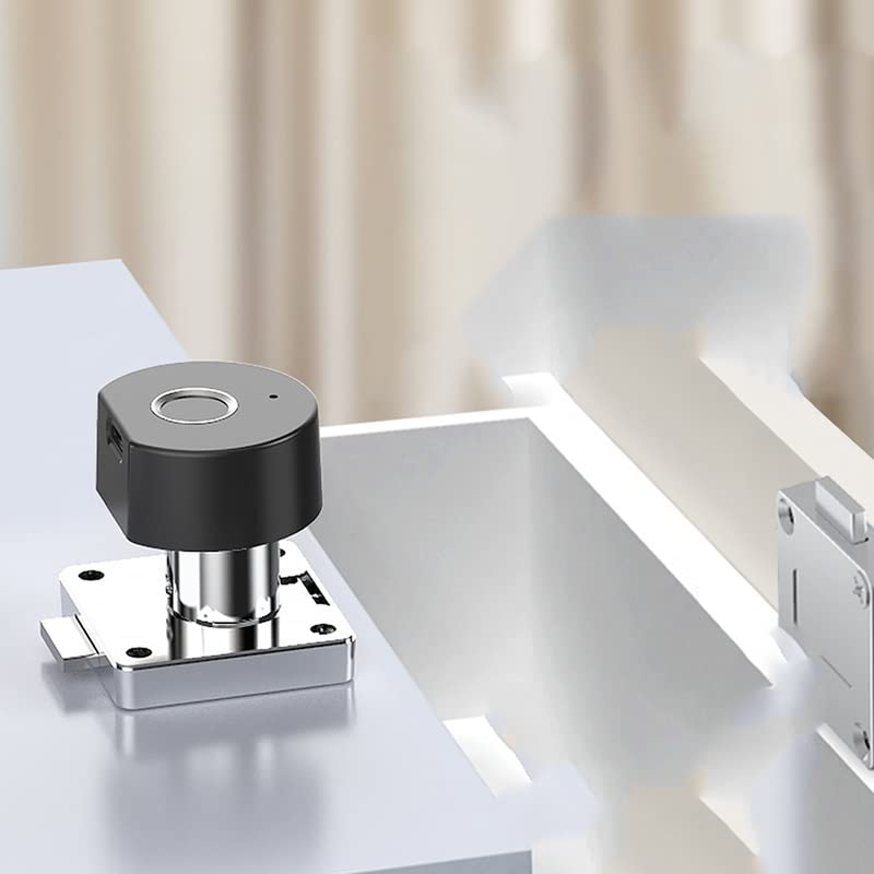 Serrure à empreinte digitale pour tiroir de bureau et maison - Modèle E - 3