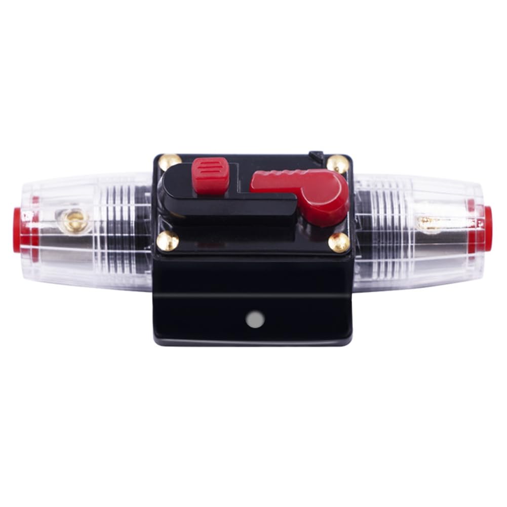 Littimoon Car Audio Safety Seat DC 100A Car Fused Power Supply for Fuse Tube Circuit Breaker Fuse Box