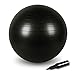 Best Goods Pelota de gimnasia gruesa antipinchazos, incluye bomba de pelota, robusta capacidad de carga, pelota de asiento, pilates, balón de yoga
