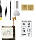 Replacement Battery for Galaxy Watch 4 (40mm) & Galaxy Watch 4 Classic (42mm), EB-BR880ABY Battery for SM-R860 & SM-R880, with Repair Tools & Instruction