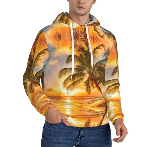 Pull à capuche en polaire au motif hawaïen, la chaleur d'un sweat à capuche tendance